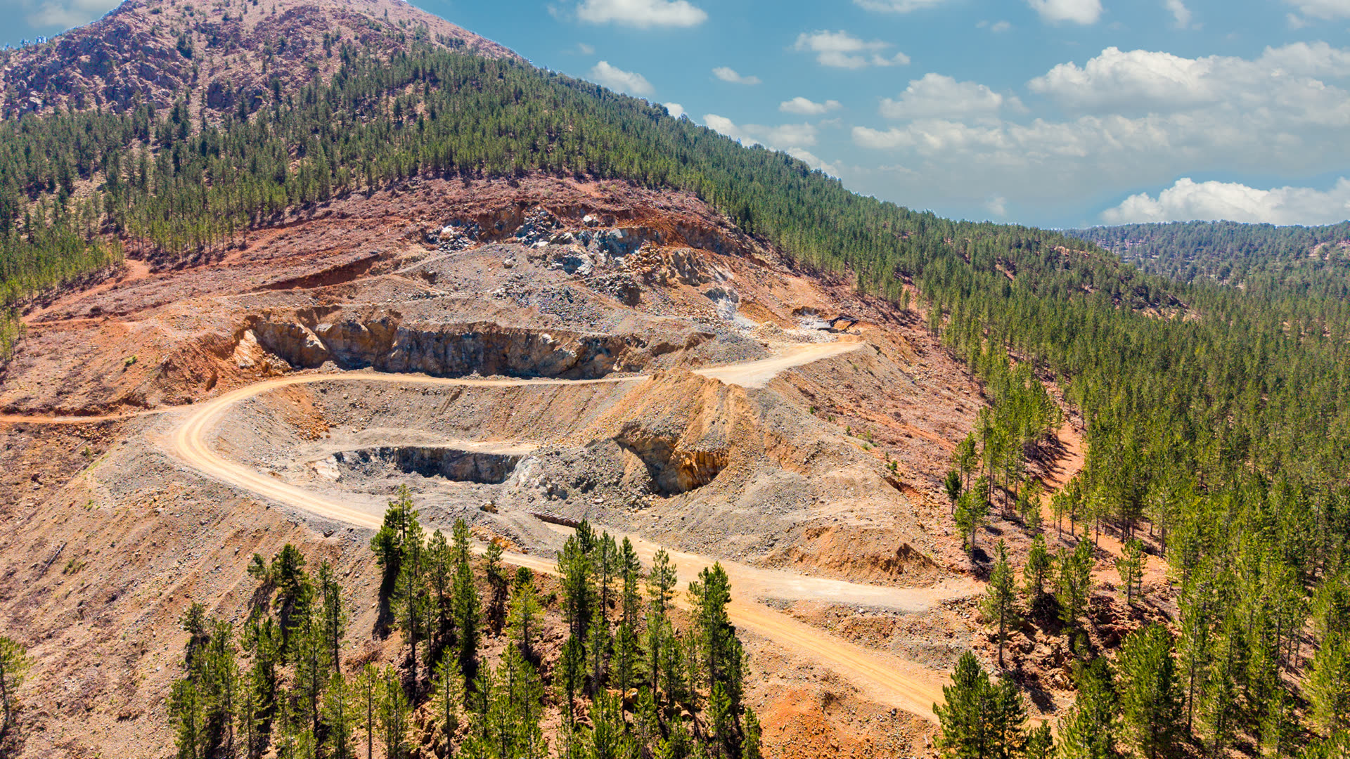 Mine site